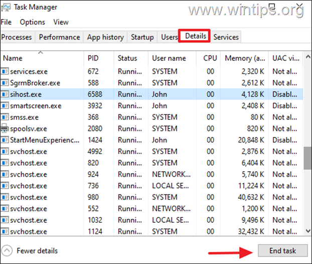 Shell Infrastructure Host High CPU Usage - fix2