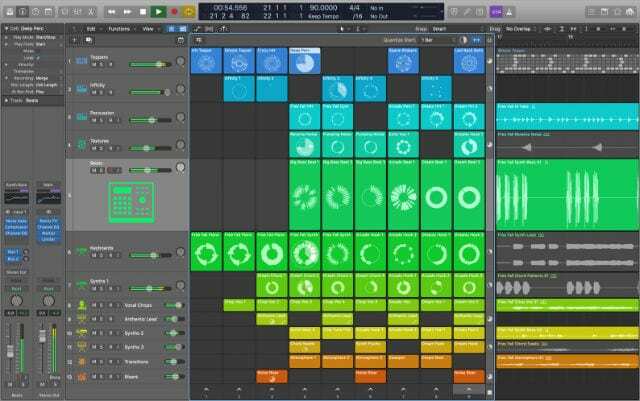 Живые циклы в Logic Pro X