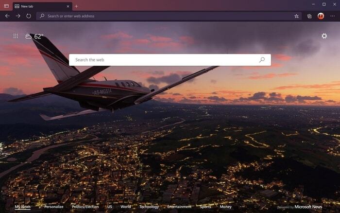 Microsoft Flight Simulator — Twilight Vista