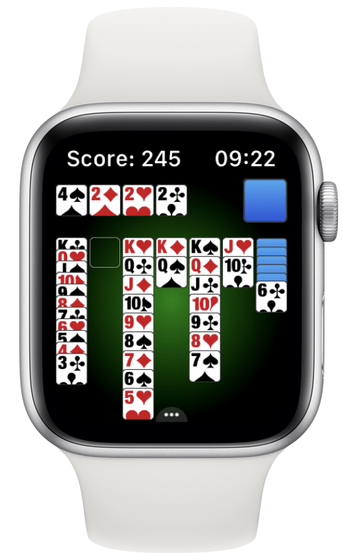 Juego de solitario para Apple Watch