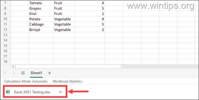 Excel Mengambil data. - memperbaiki