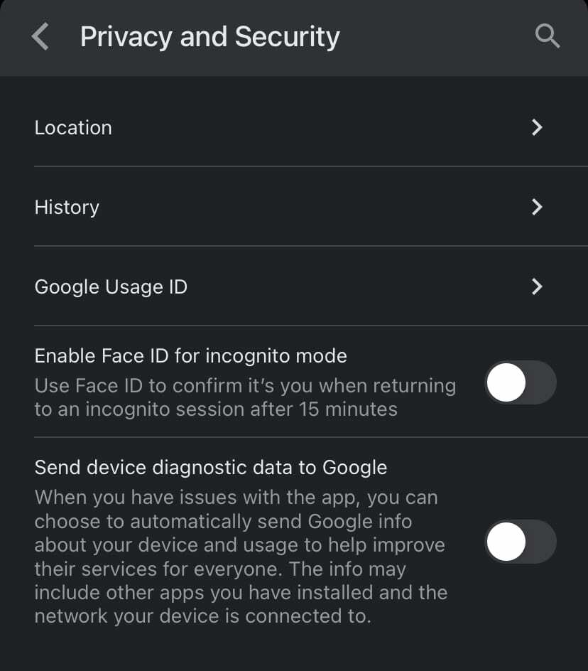 Datenschutz und Sicherheit der Google-App