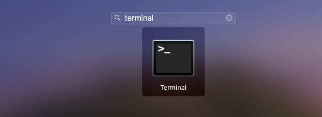 Comando de terminal para solucionar problemas de Outlook en Catalina