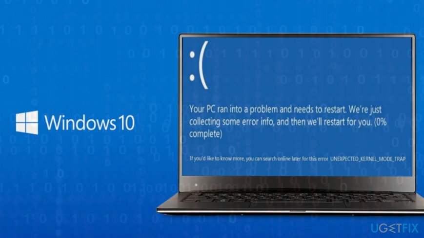 UNEXPECTED_KERNEL_MODE_TRAP mavi ekran