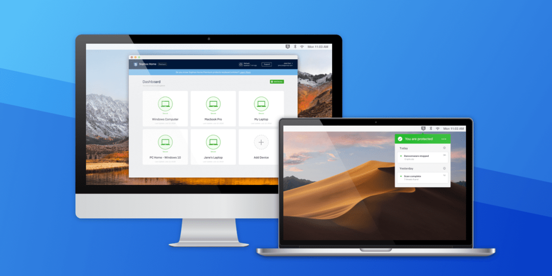 Sophos Home for Mac