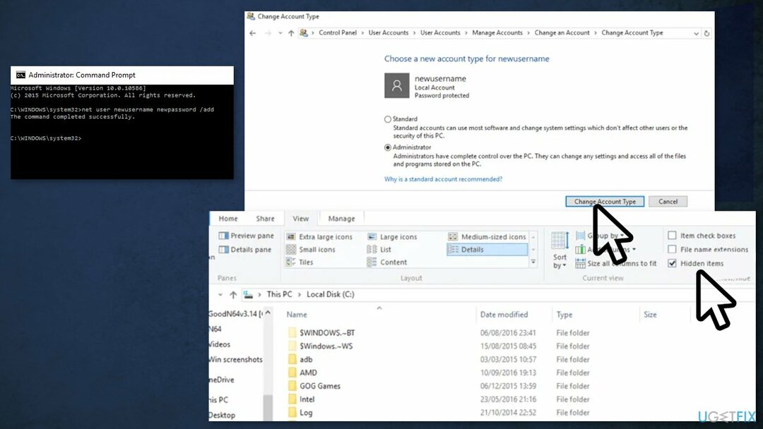 Crear un nuevo usuario de Windows