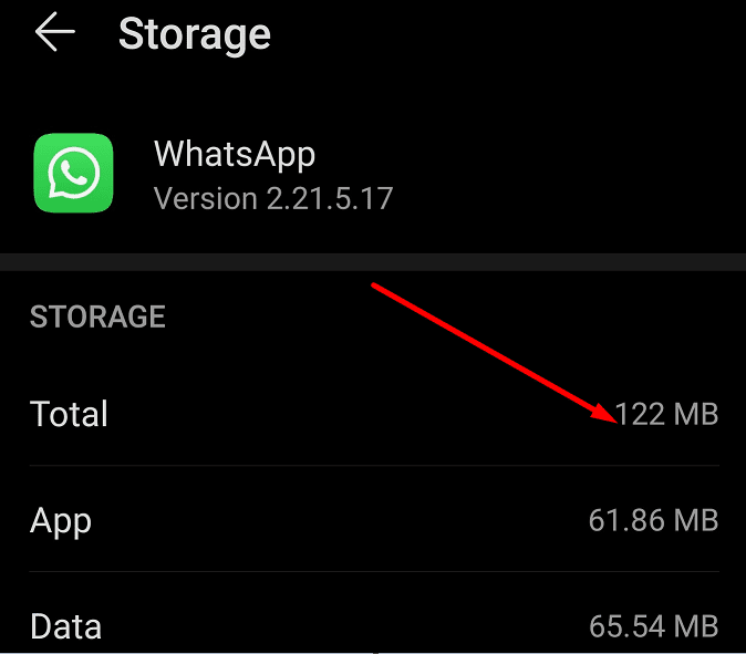 съхранение на whatsapp