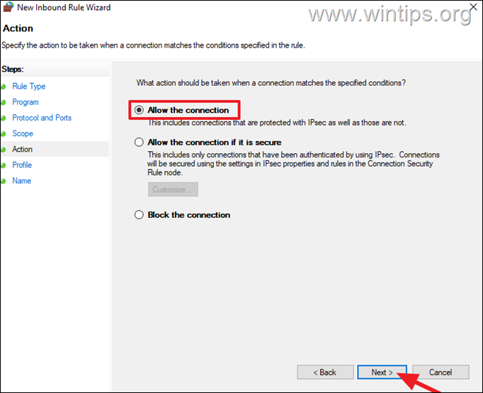 Sta PING toe in Windows Firewall