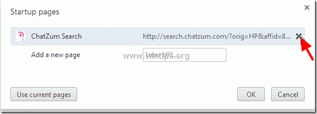 hapus pencarian. ChatZum.com - beranda - chrome