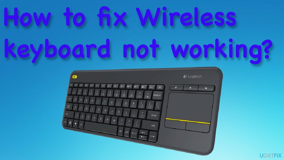 Problem mit der Wireless-Tastatur