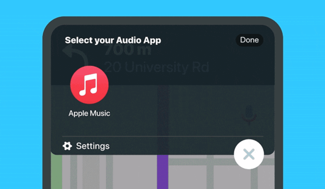 Az Apple Music használata a Waze-zel – 2