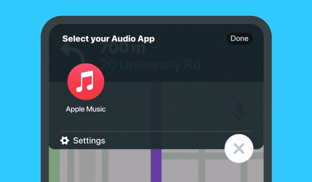 Kā lietot Apple Music ar Waze — 2