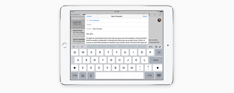 iPhone에서 이메일을 시작하고 Mac 또는 iPad에서 완료하는 방법