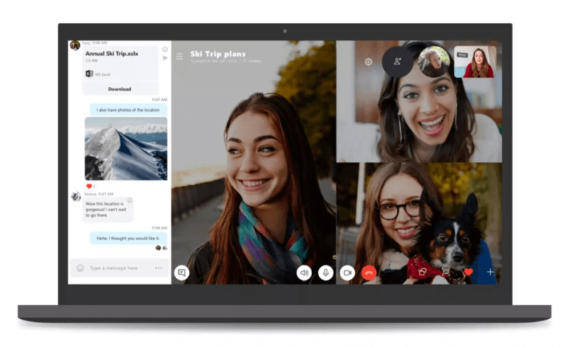 Skype - Bedste gratis videokonferencesoftware