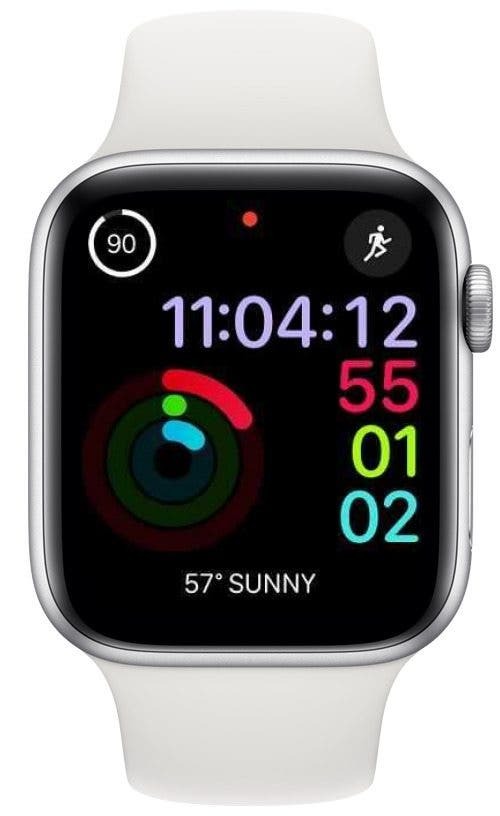 Odprite aplikacijo Dejavnost, da spremenite svoje cilje Move na Apple Watch