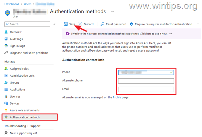 Microsoft 365 Azure AD autentifikācijas metodes