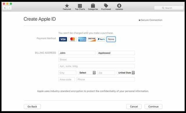 Πώς να δημιουργήσετε ένα Apple ID χωρίς πιστωτική κάρτα;