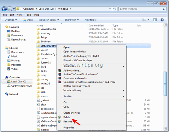 Software Distribution_Folder_Windows