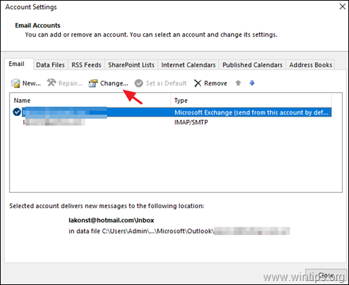Dodaj udostępnioną skrzynkę pocztową — Outlook