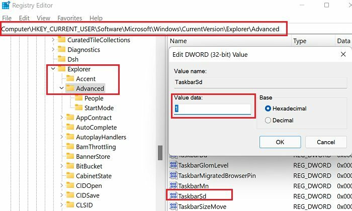 Pasek zadańSd-settings-windows-11