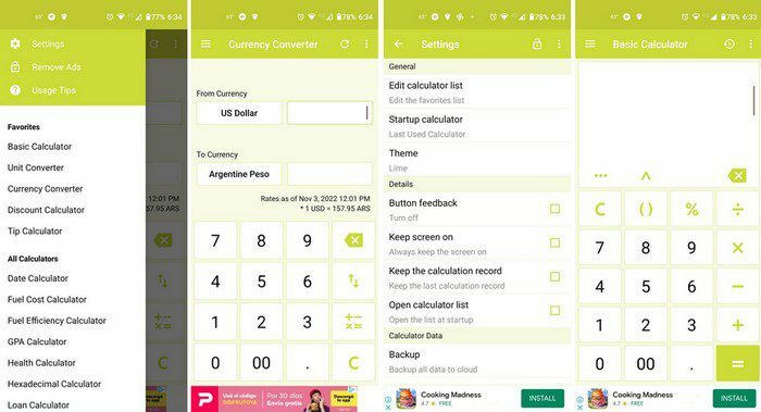 Calculadora Clev Android grátis