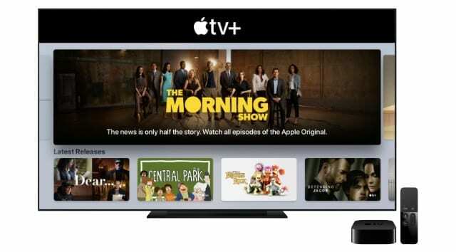 Apple TV + programas na Apple TV