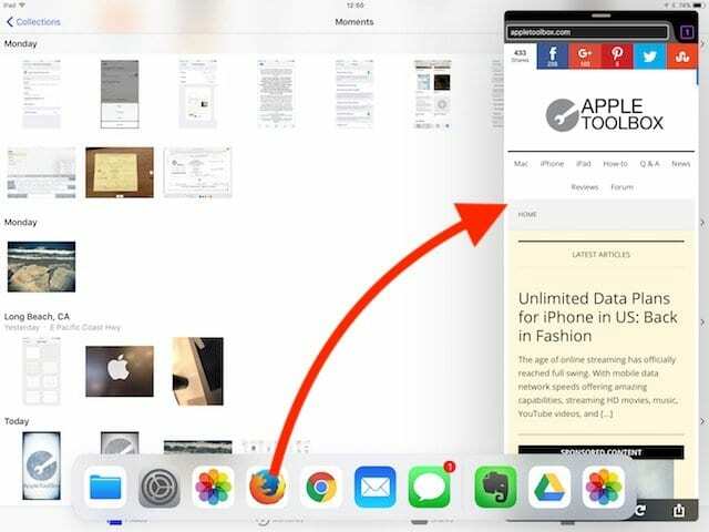 IOS 11 में iPad डॉक का उपयोग कैसे करें