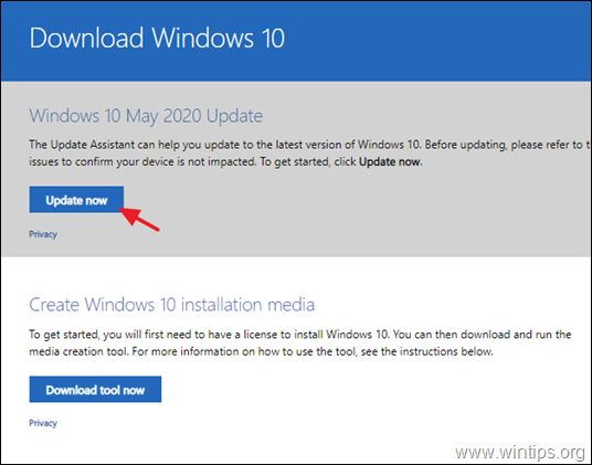 КОРЕКЦИЯ: Windows 10 Update v2004 се провали