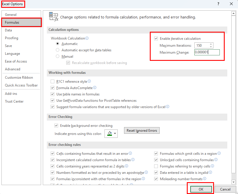 Cara mengoptimalkan Excel Goal Seek