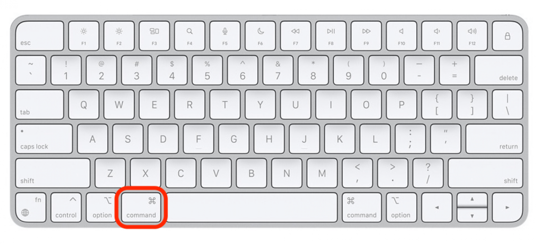 Lihat pintasan keyboard di aplikasi iPad