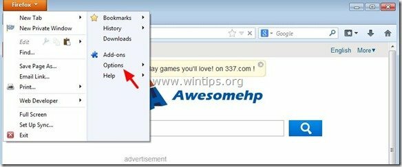 verwijder-awesomehp.com-firefox