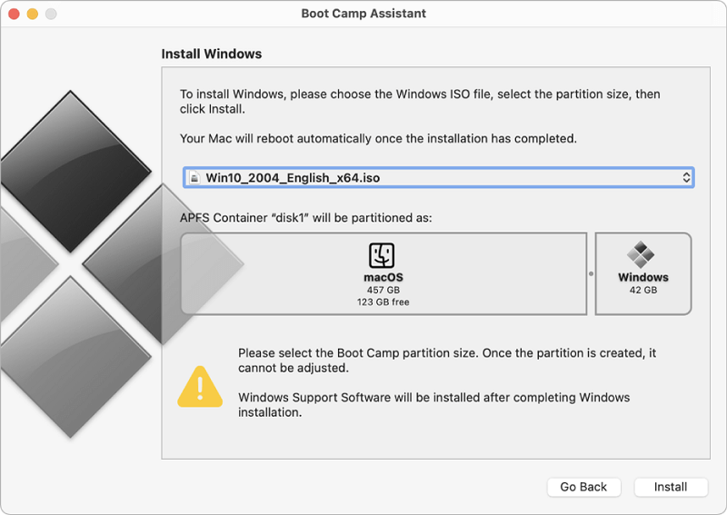 Boot Camp - محاكي Windows مجاني لنظام التشغيل Mac