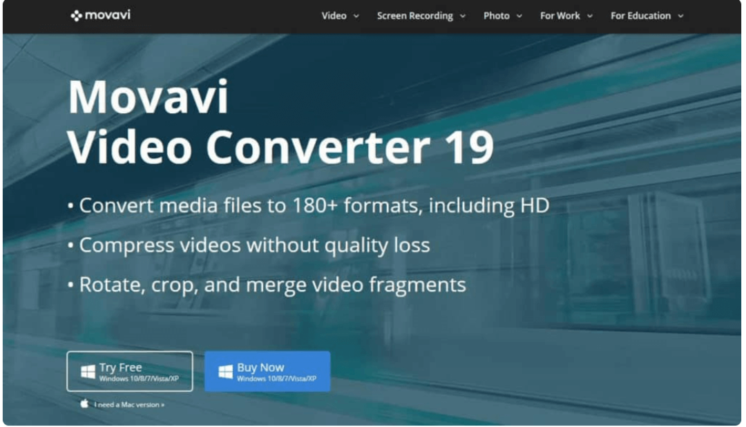 Convertidor de video Movavi