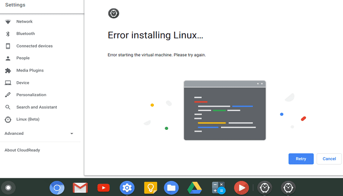 хромбук-ошибка-установка-Linux