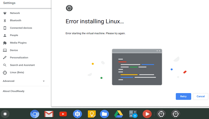 chromebook-błąd-instalacji-linux