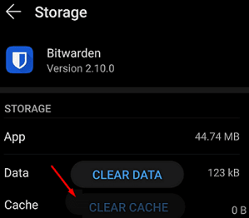 bitwarden-clear-cache-app