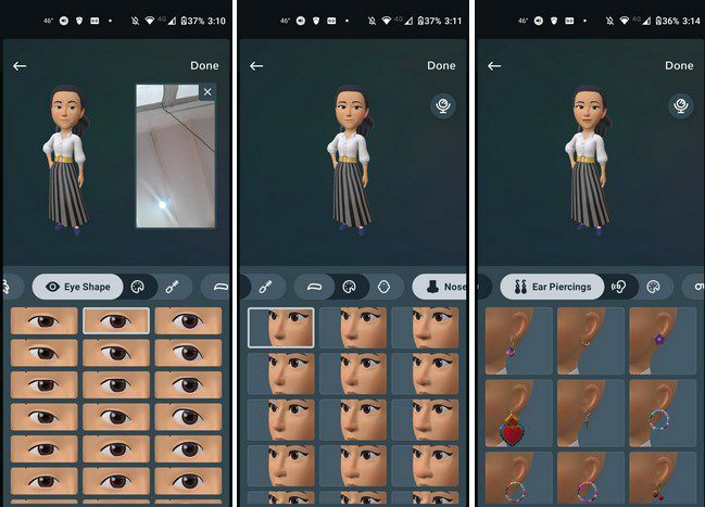 ملحقات Camera WhatsApp Avatar