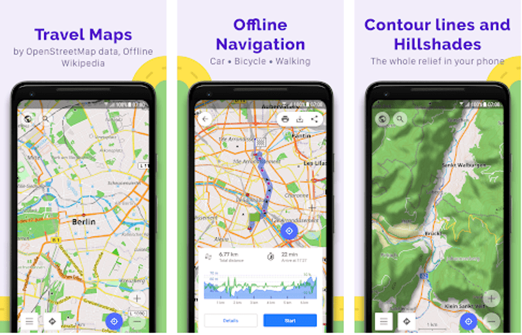 ทางเลือกแผนที่ Google ที่ดีที่สุด - OpenStreetMap & OsmAnd