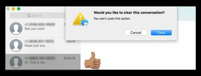 Comment supprimer des textes et des iMessages sur votre Mac