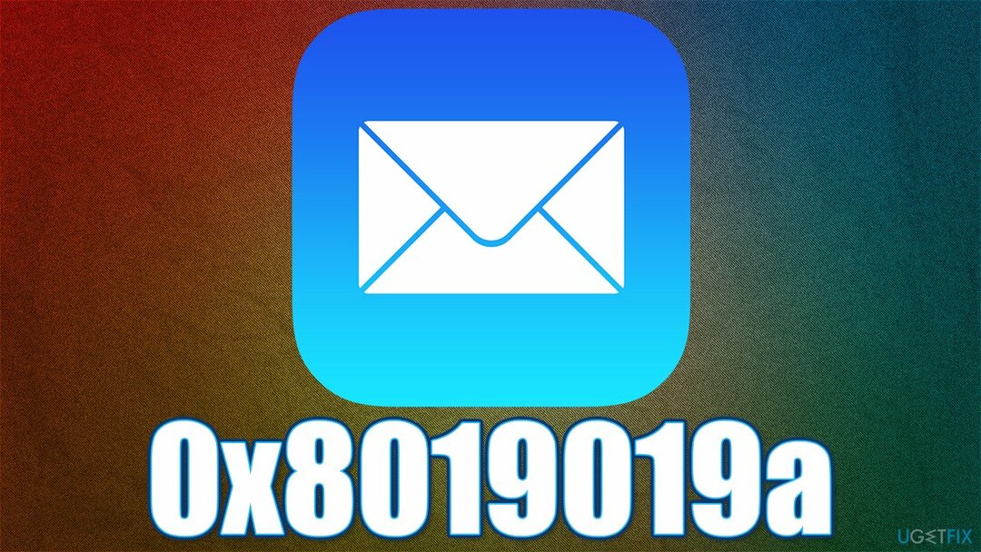 Wie behebt man den Fehlercode 0x8019019a in der Mail-App?