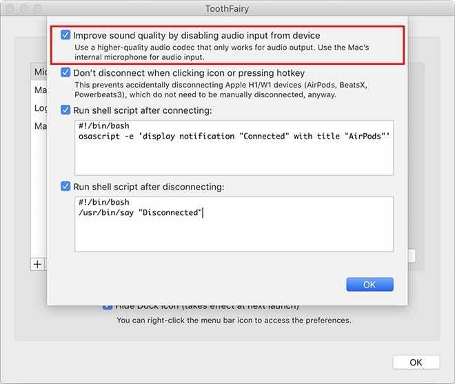 „macOS Bluetooth“ – „Toothfairy“.