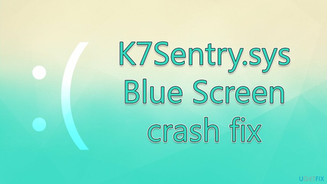 Sådan rettes K7Sentry.sys Blue Screen-fejl i Windows?