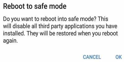 „Android“ saugusis režimas