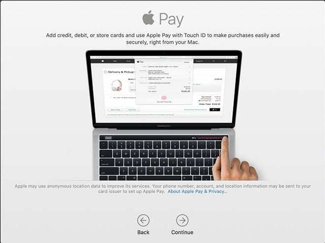 Apple Pay pro Mac