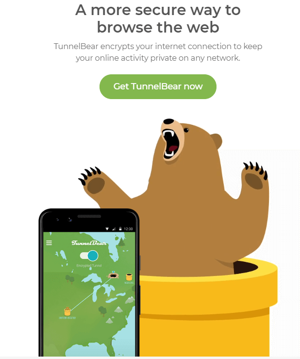 TunnelBear - Najbolji besplatni VPN za Mac u 2021