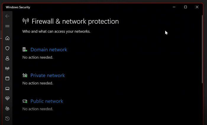 Firewall-Windows 11-Einstellungen