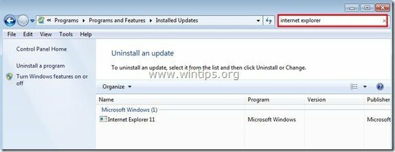 désinstaller-internet-explorer-11