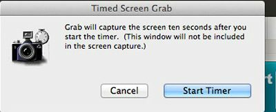 Kuinka käyttää Mac OS X Grab Utilityä kuvakaappausten ottamiseen