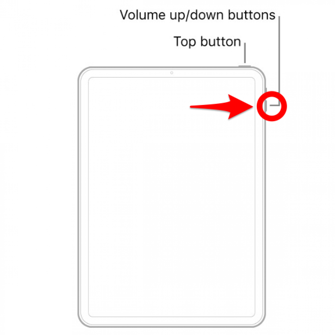 Nyomja meg a hangerő csökkentő gombot – hogyan indítsa újra az iPadet
