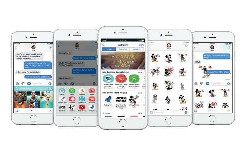 Λειτουργικότητα μηνυμάτων iOS 10